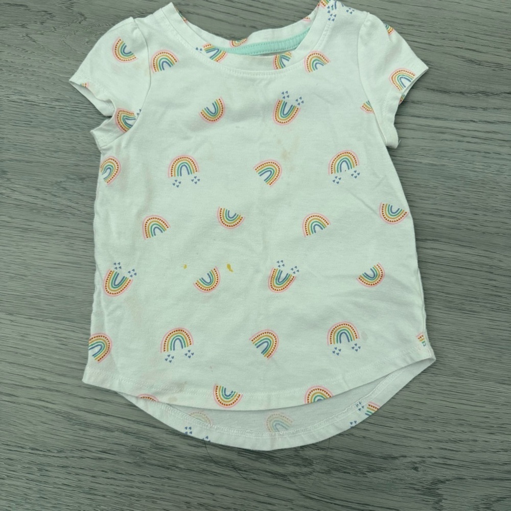 Sanrio Carters T-Shirt Bundle Pink Green White Toddler Girls 2T 4PK - Picture 7 of 10